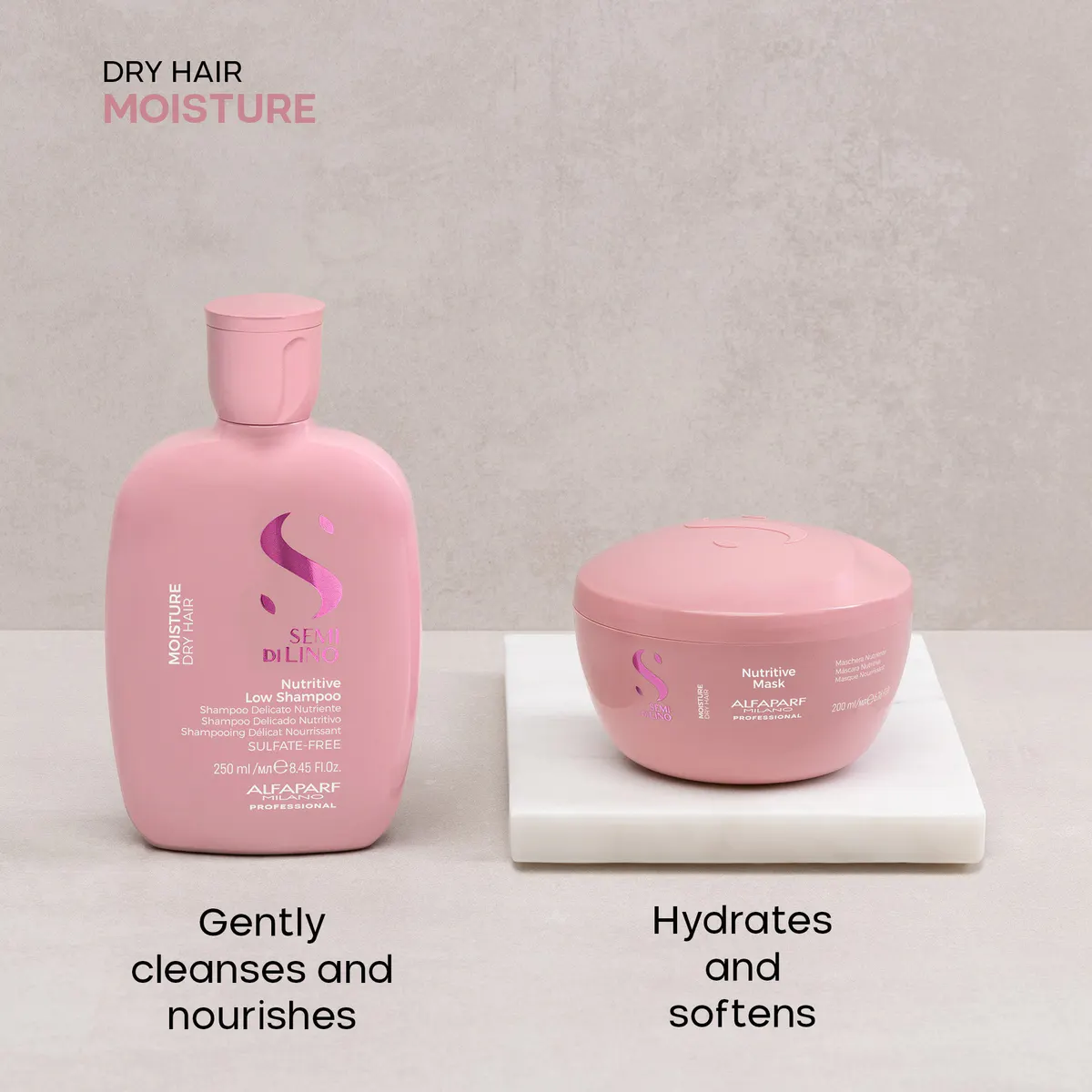 Alfaparf Semi di Lino Moisture Duo Pack, view 2