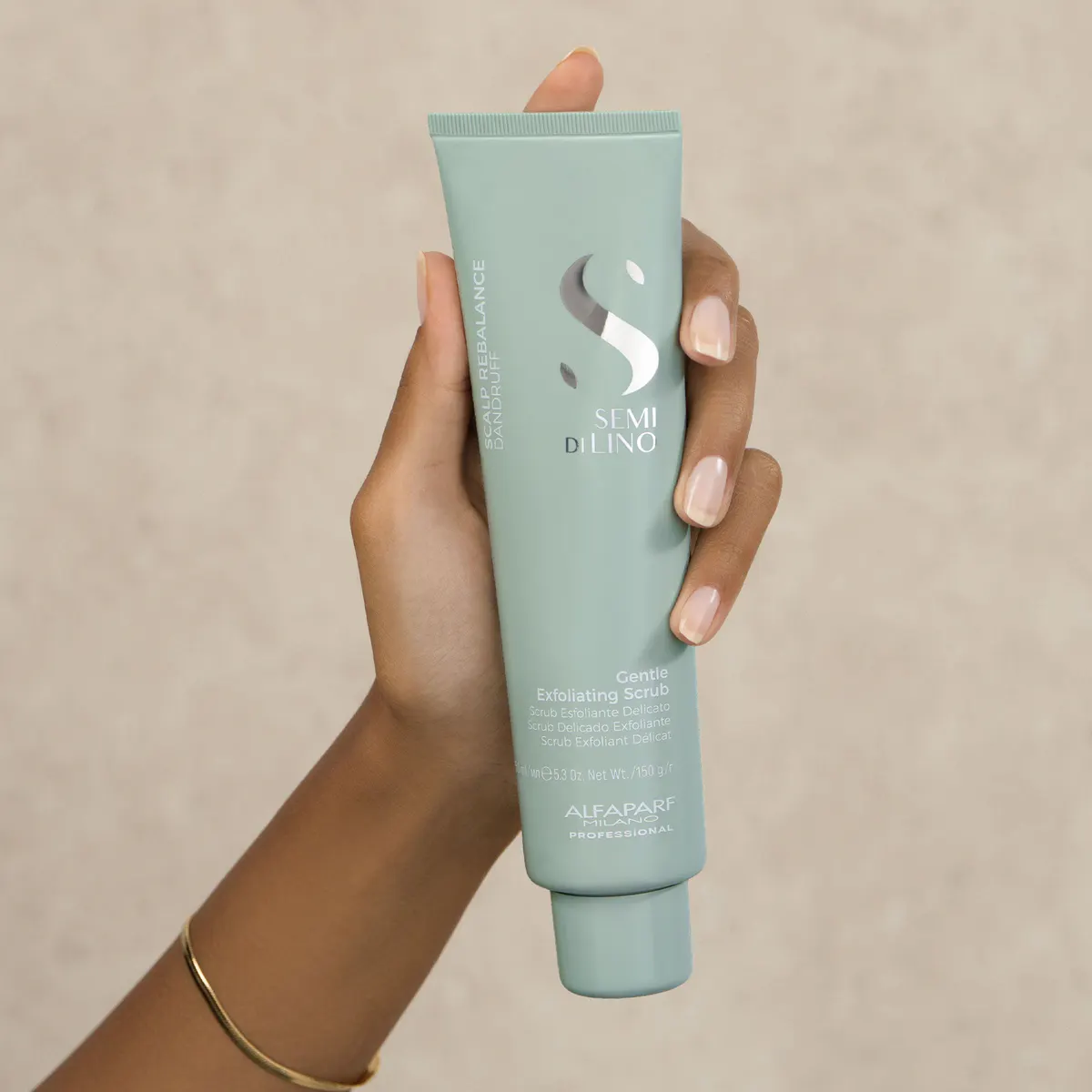 Alfaparf Milano Semi Di Lino Scalp Rebalance Gentle Exfoliating Scrub 150ml, view 10