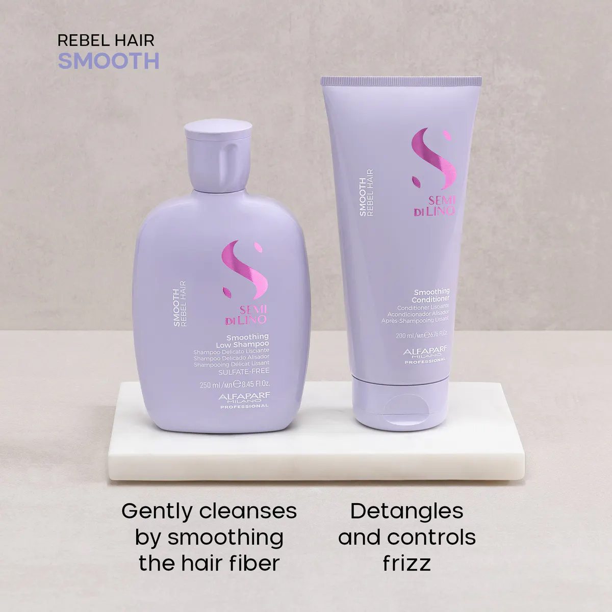 Alfaparf Semi di Lino Smooth Duo Pack, view 2