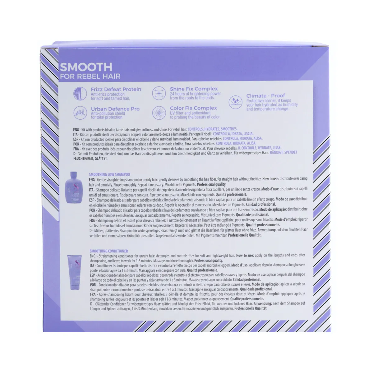 Alfaparf Semi di Lino Smooth Duo Pack, view 4