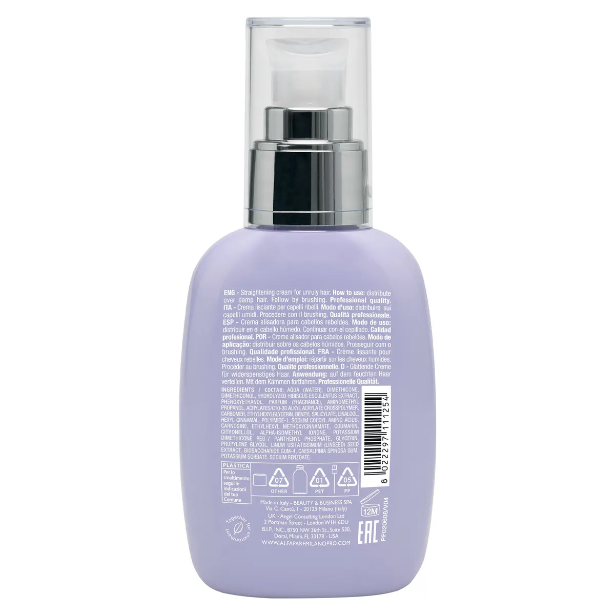 Alfaparf Milano Semi di Lino Smooth Smoothing Cream 125ml, view 8