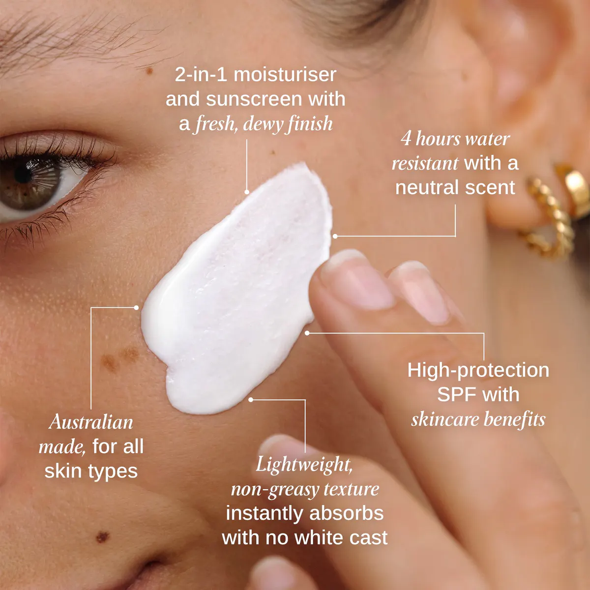 Alpha-H Daily Essential Moisturiser SPF50+ 30ml, view 2