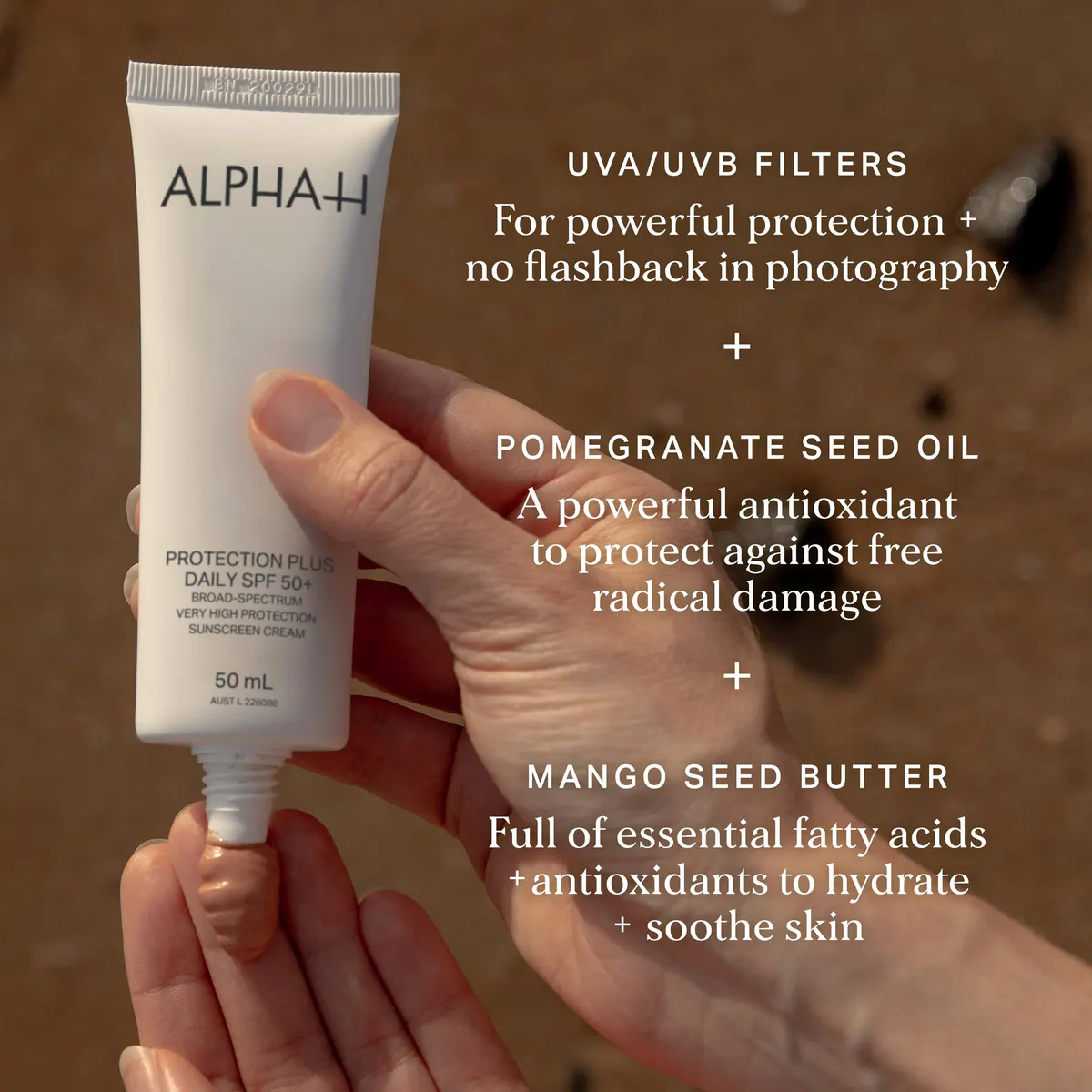 Alpha-H Protection Plus Daily Moisturiser SPF50+ Broad-Spectrum Cream 50ml, view 6