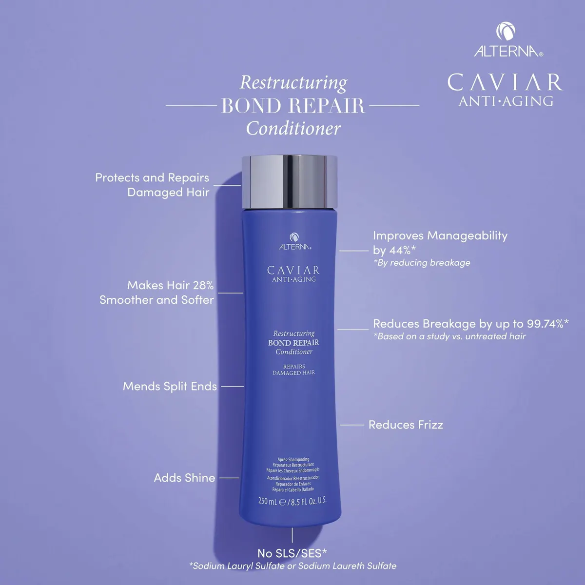 Alterna CAVIAR Anti-Aging Restructuring Bond Repair Conditioner 487ml, view 4