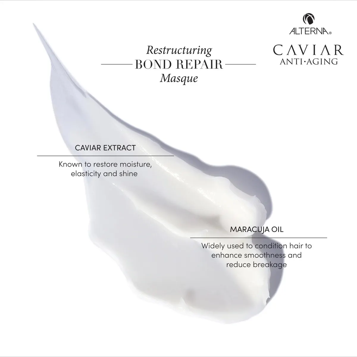 Alterna CAVIAR Anti-Aging Restructuring Bond Repair Masque- Refill 169ml, view 3