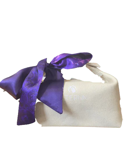 Alterna Caviar Canvas Bag & Scarf