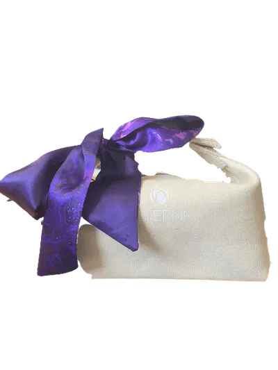 Alterna Caviar Canvas Bag & Scarf