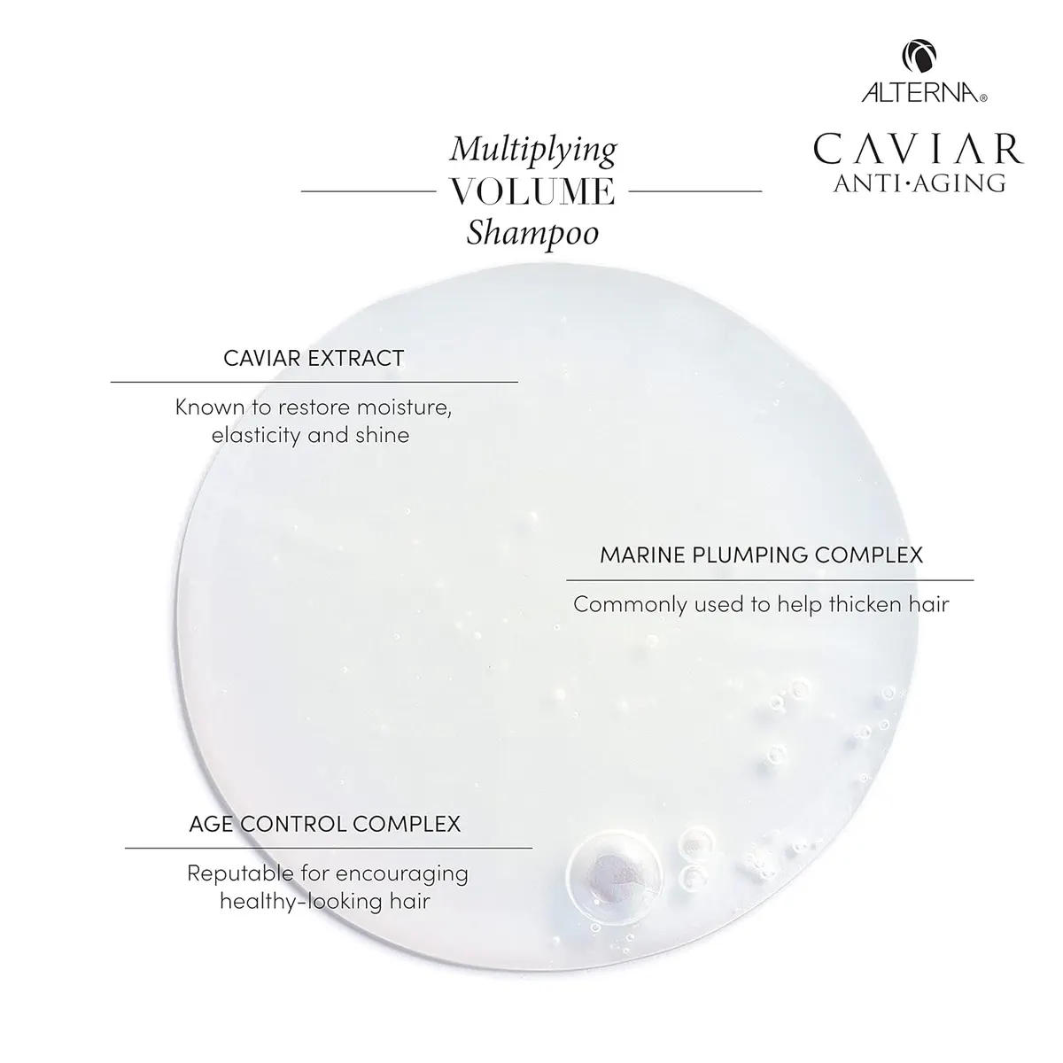 Alterna Caviar Multiplying Volume Shampoo 250ml, view 3