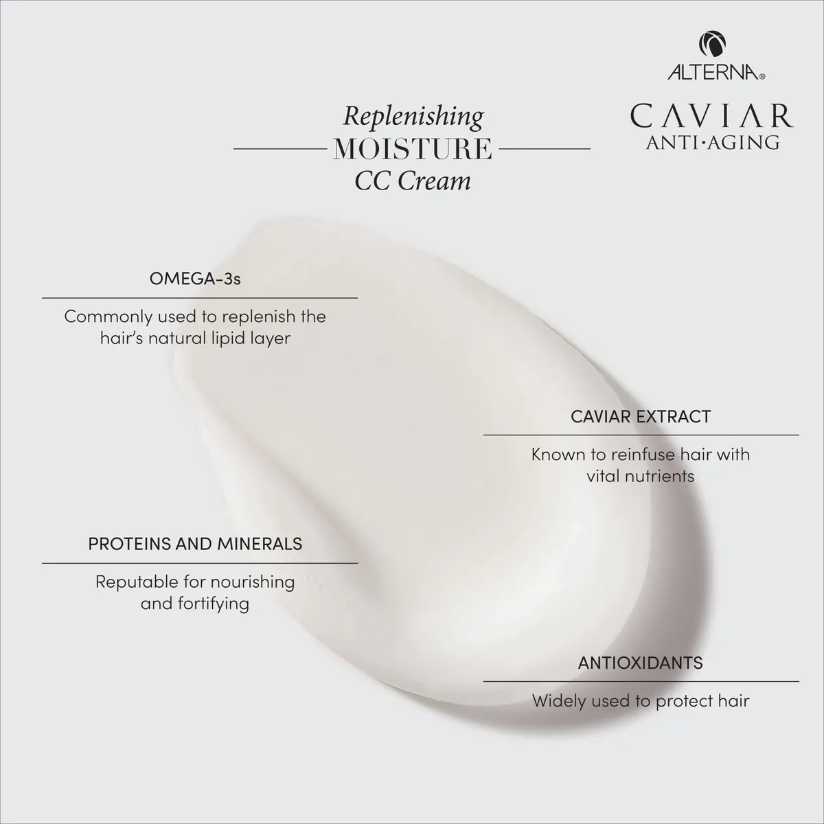 Alterna Caviar Replenishing Moisture CC Cream 150ml, view 3
