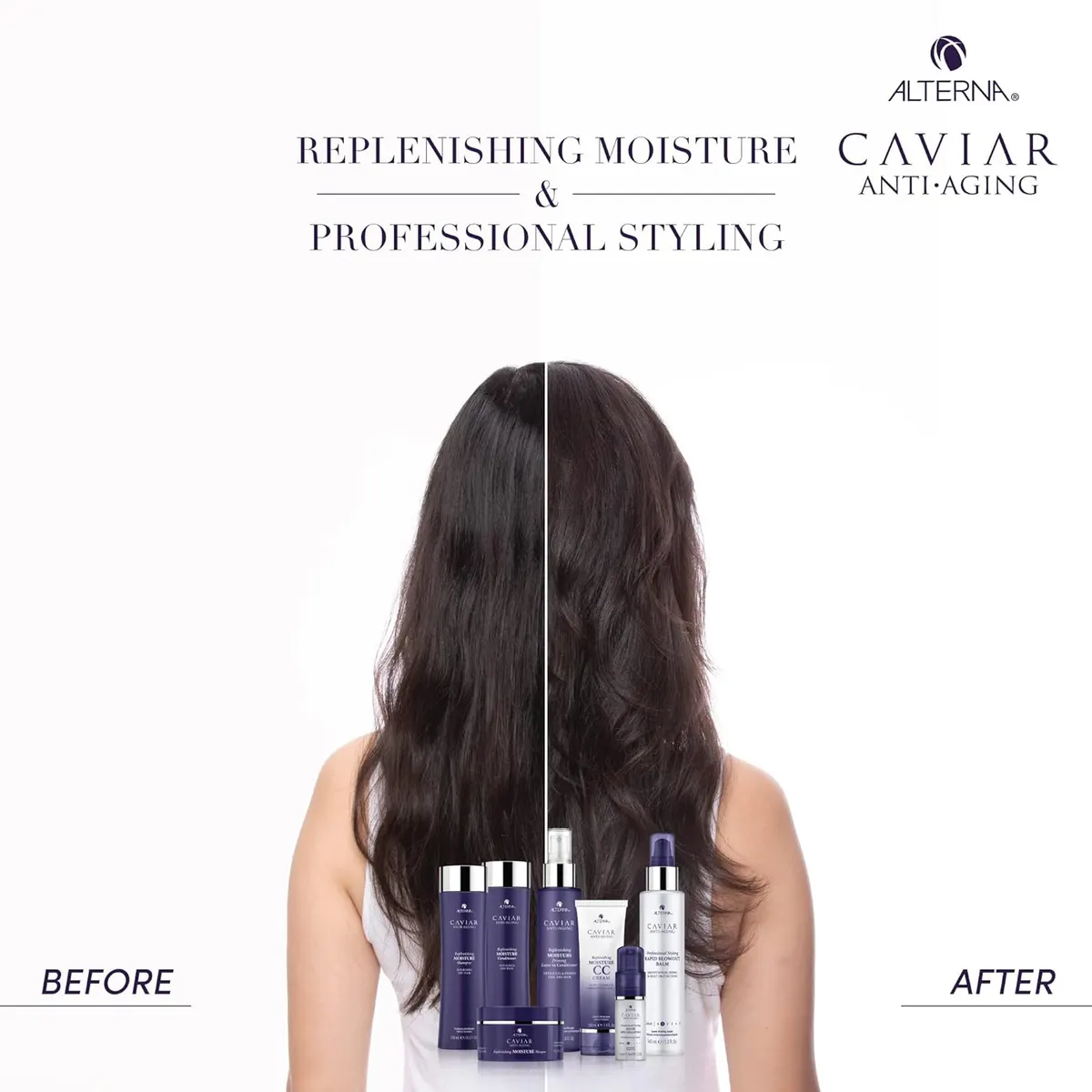 Alterna Caviar Replenishing Moisture Shampoo 250ml, view 2