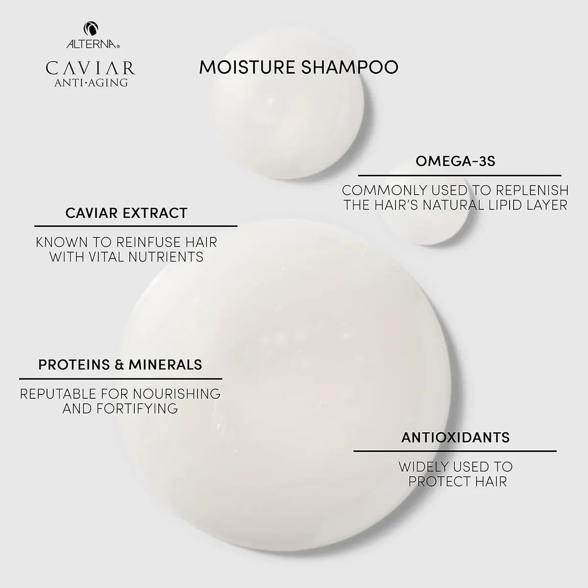 Alterna Caviar Replenishing Moisture Shampoo 487ml, view 3