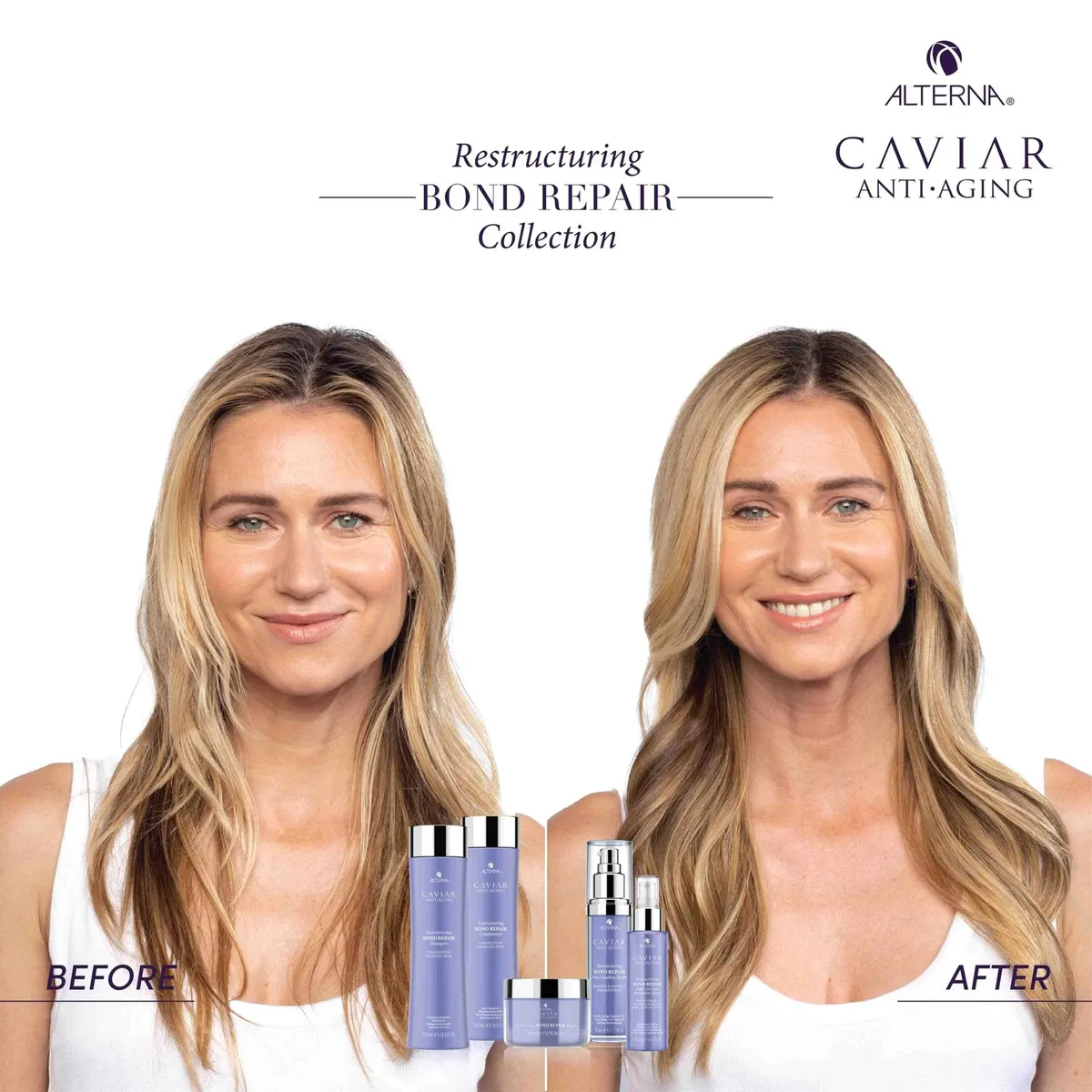 Alterna Caviar Restructuring Bond Repair Leave-in Heat Protection Spray 125ml, view 2