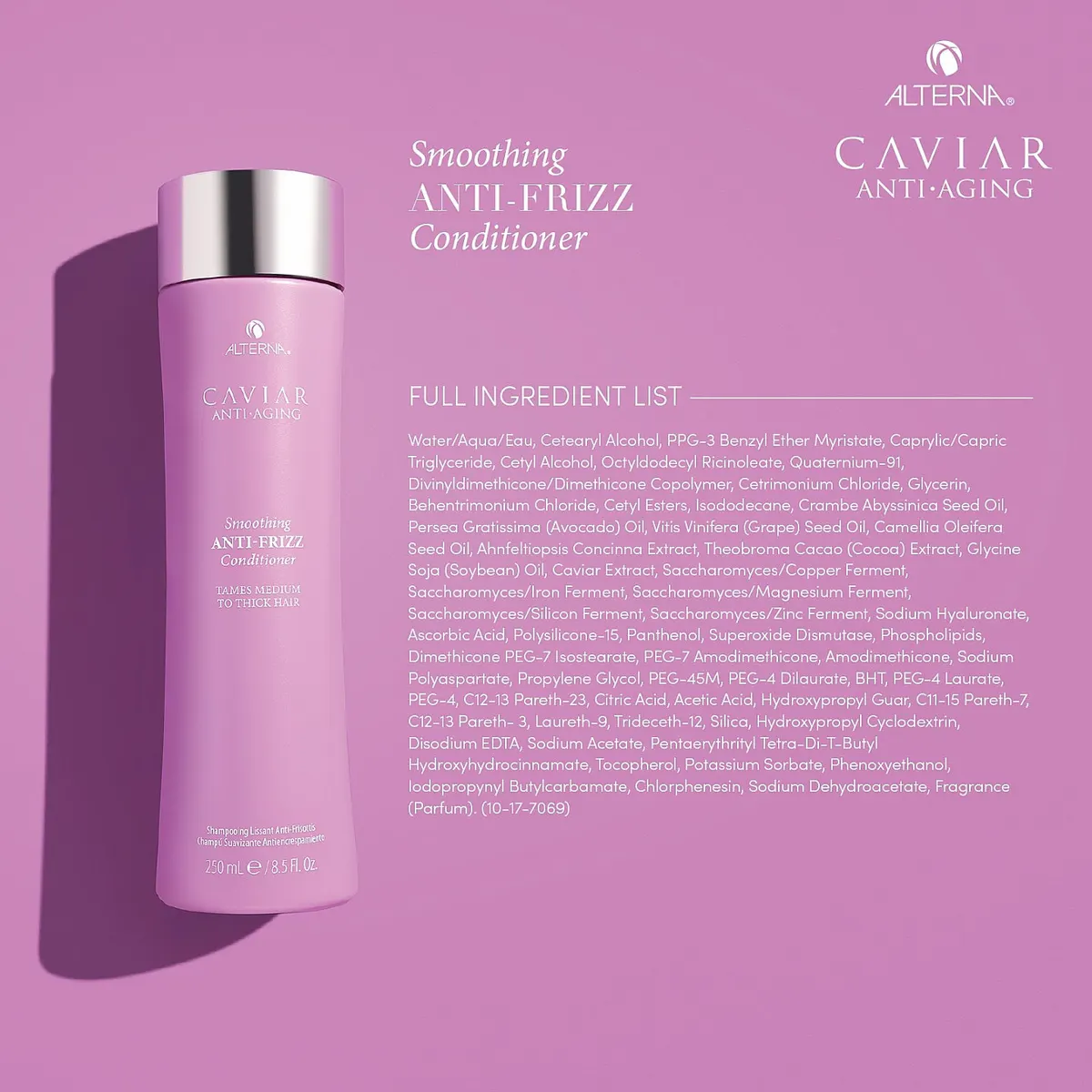 Alterna Caviar Smoothing Anti-Frizz Conditioner 250ml, view 6
