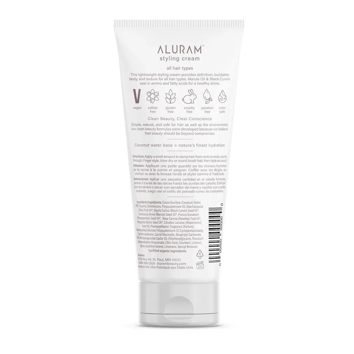 Aluram Styling Cream 177ml, view 2