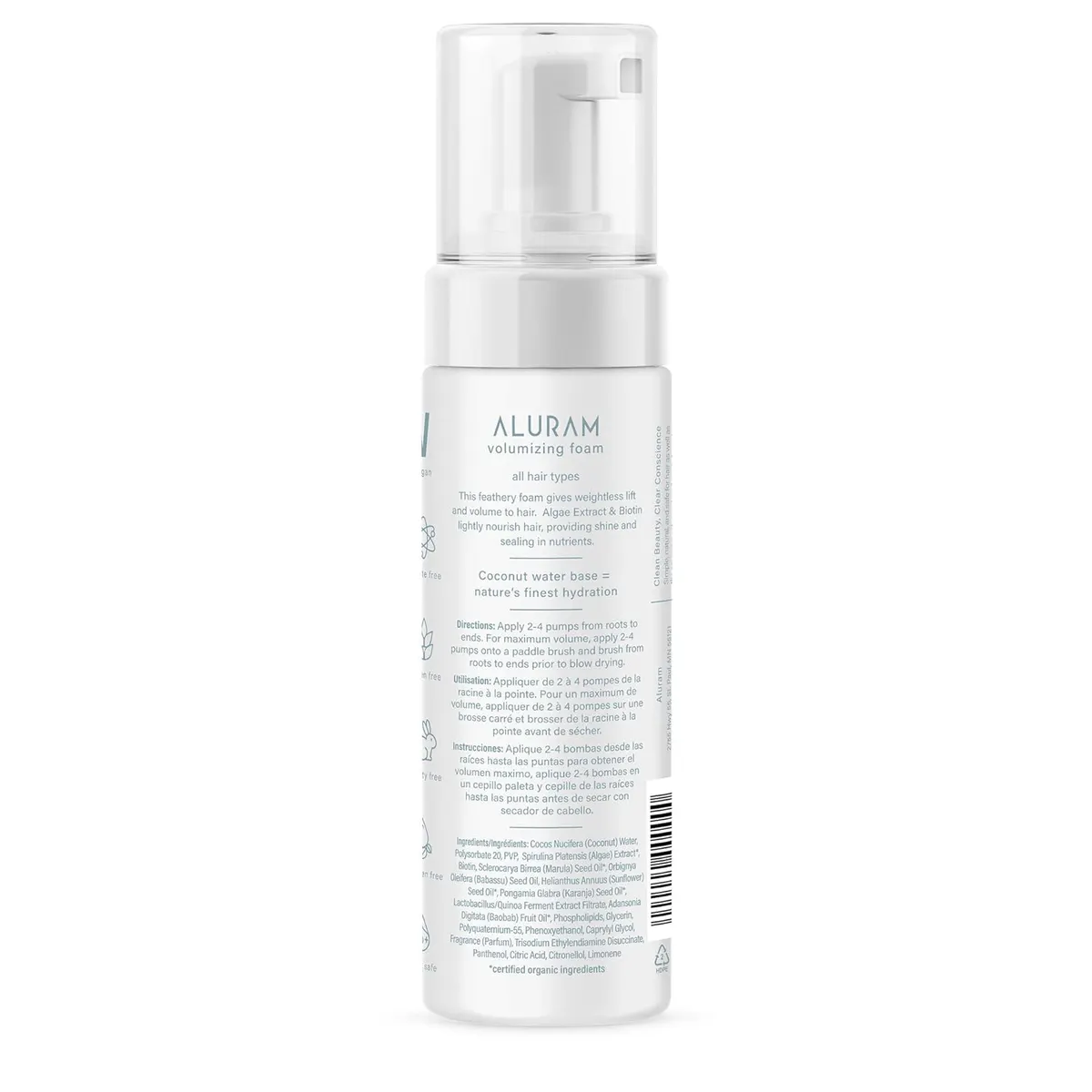 Aluram Volumizing Foam 207ml, view 2