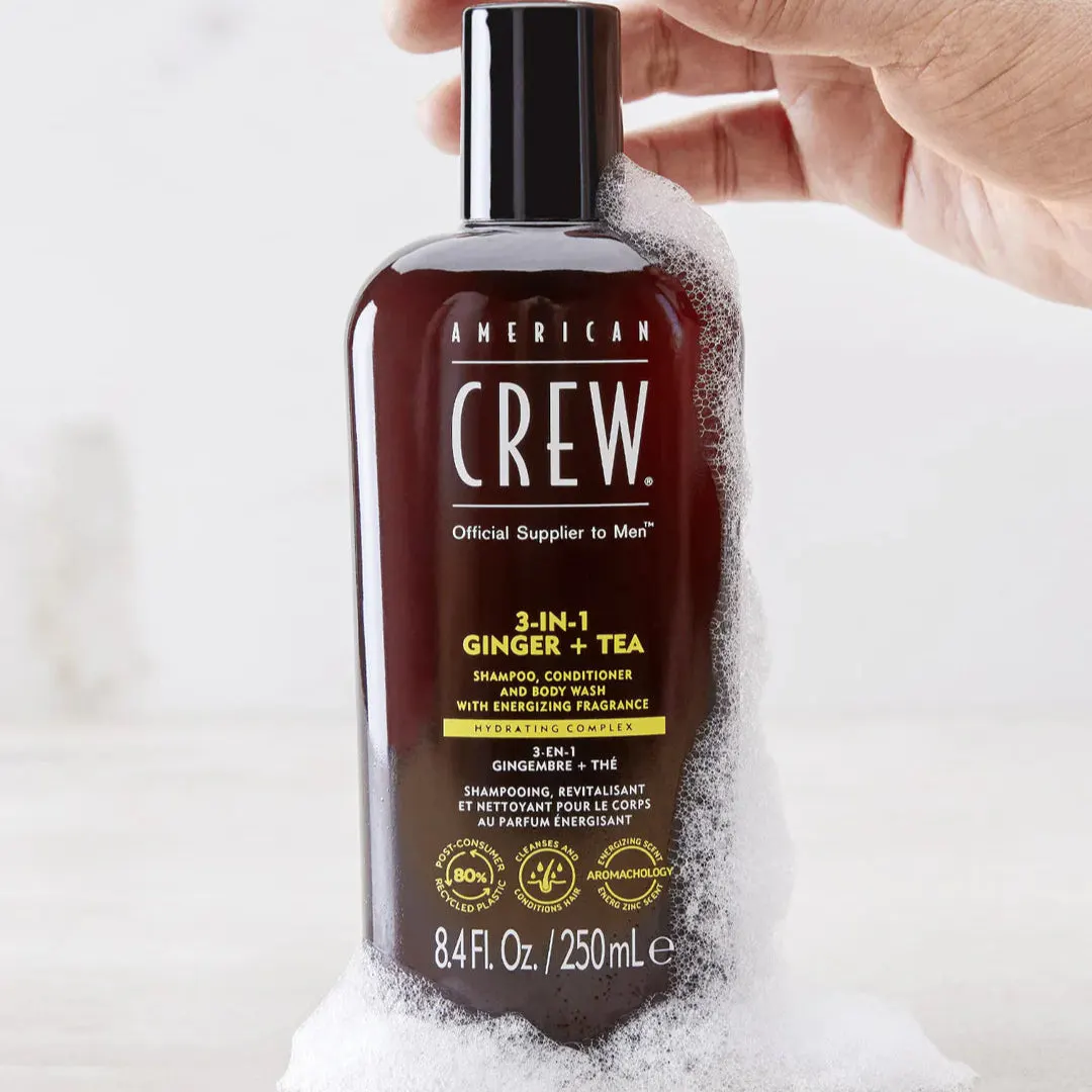 American Crew 3-in-1 Energizing Ginger + Tea 450ml, view 2