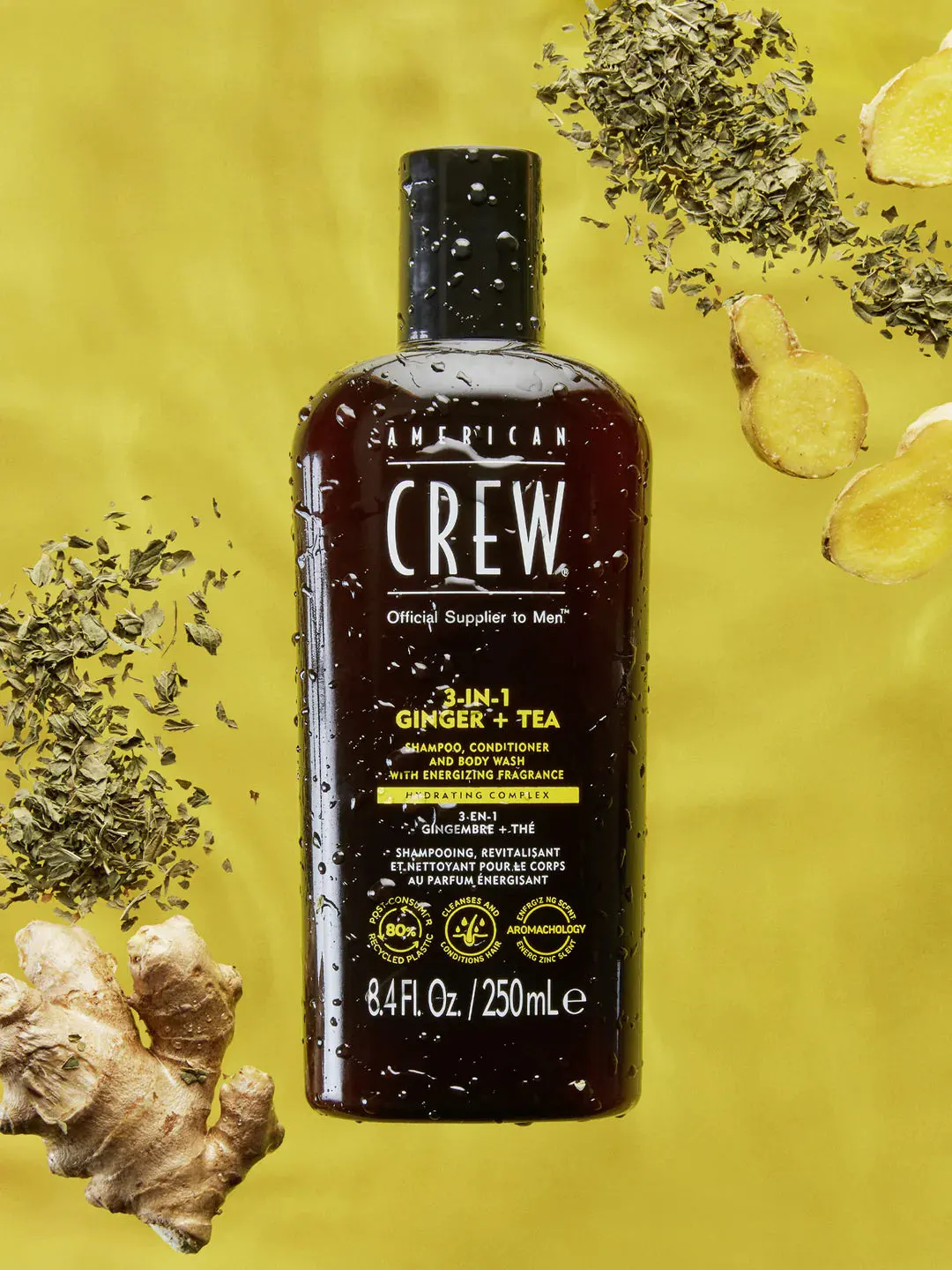American Crew 3-in-1 Energizing Ginger + Tea 450ml, view 4