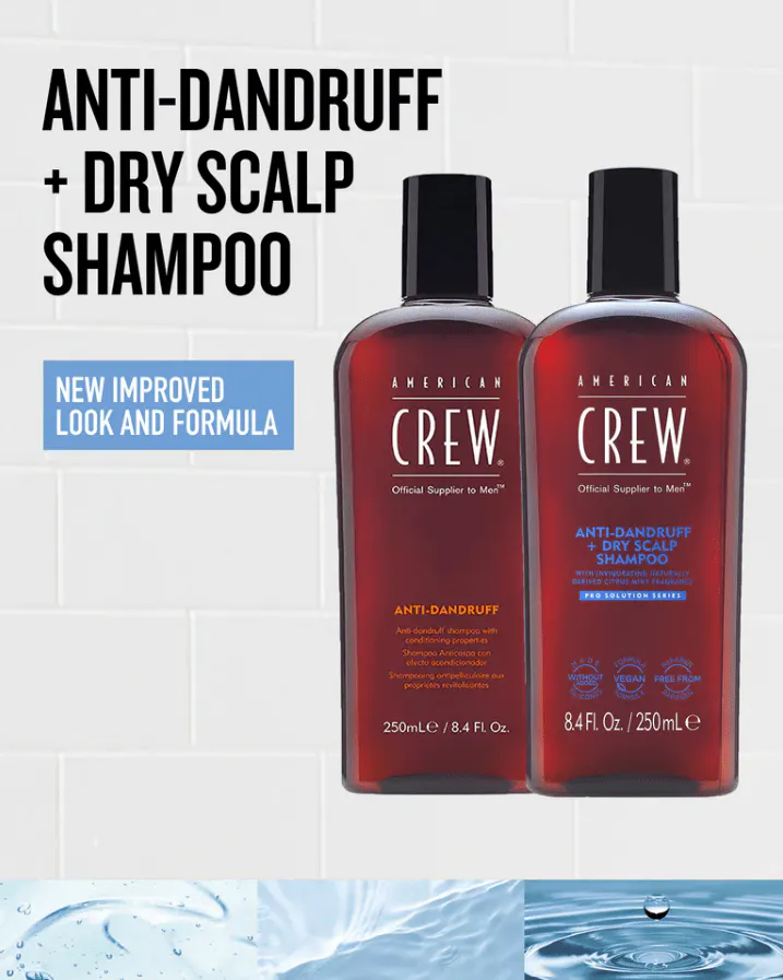 American Crew Anti Dandruff + Dry Scalp Shampoo 250ml, view 4