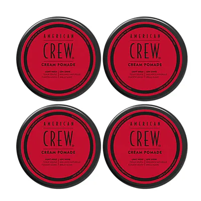 American Crew Cream Pomade Quad Bundle