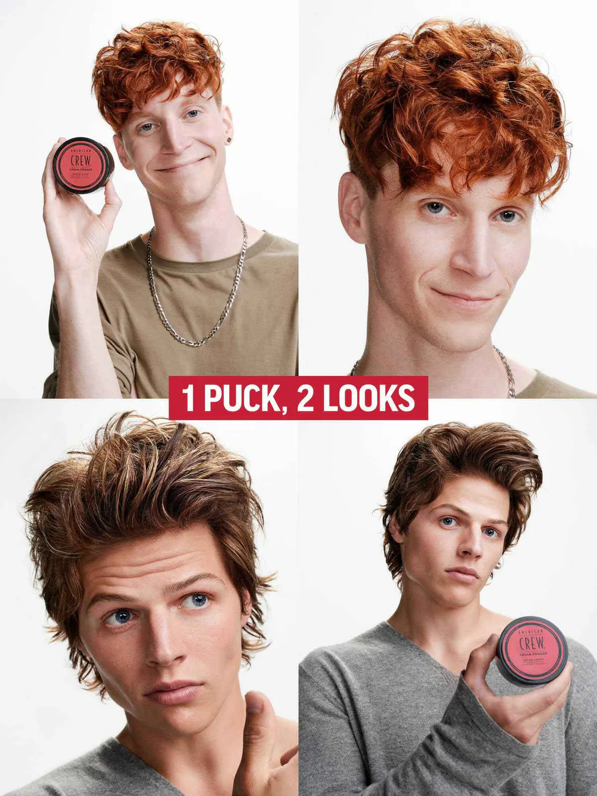 American Crew Cream Pomade Trio Bundle, view 4