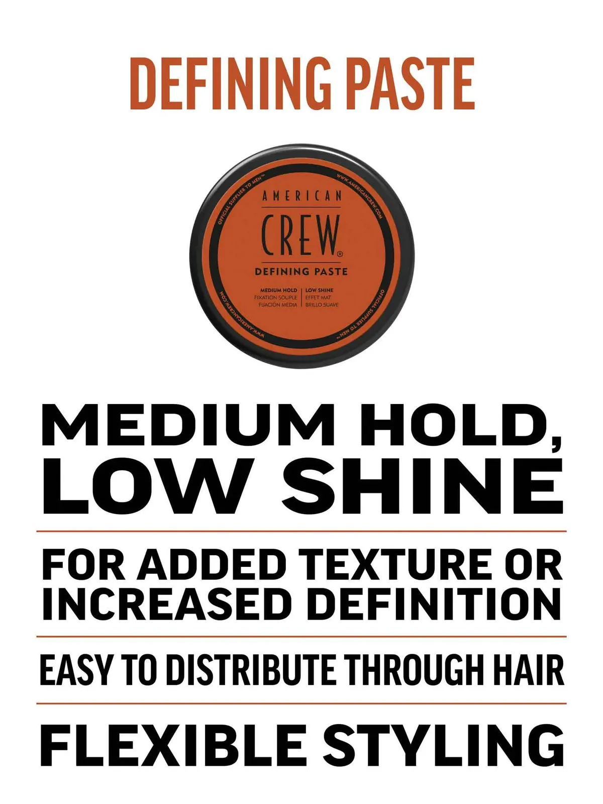 American Crew Defining Paste 85g, view 5
