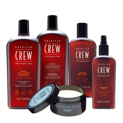 American Crew Fiber Hair & Body Bundle