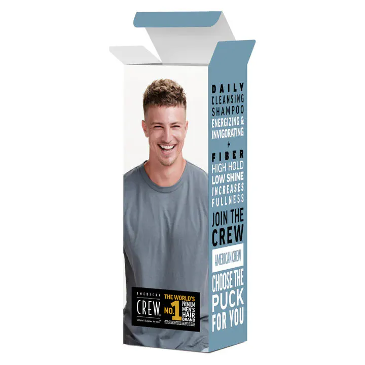 American Crew Fiber & Daily Cleansing Shampoo Duo Pack, view 2