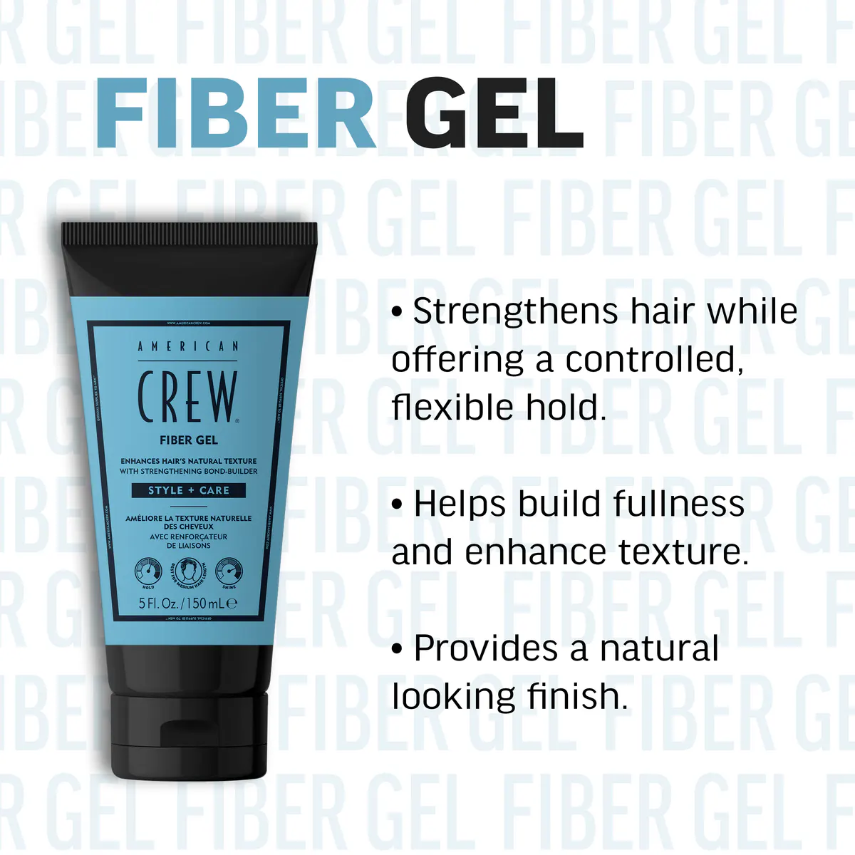 American Crew Fiber Gel 150ml, view 4