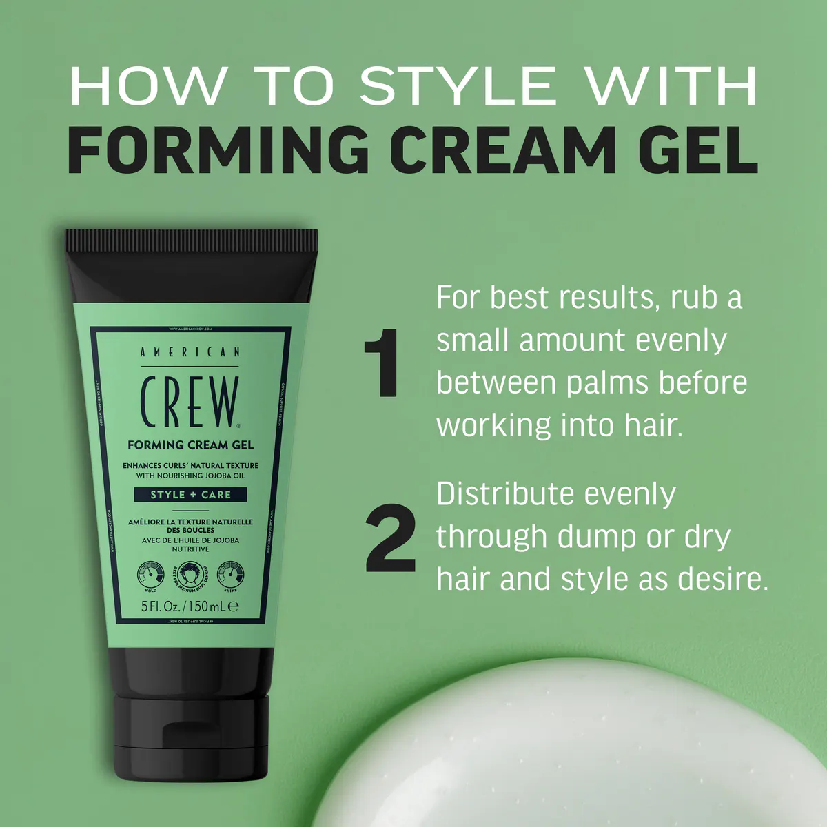 American Crew Forming Cream Gel 150ml, view 5
