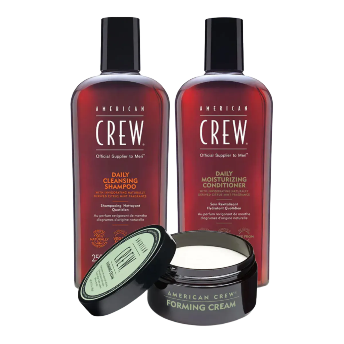 American Crew Forming Cream Hair & Styling Bundle