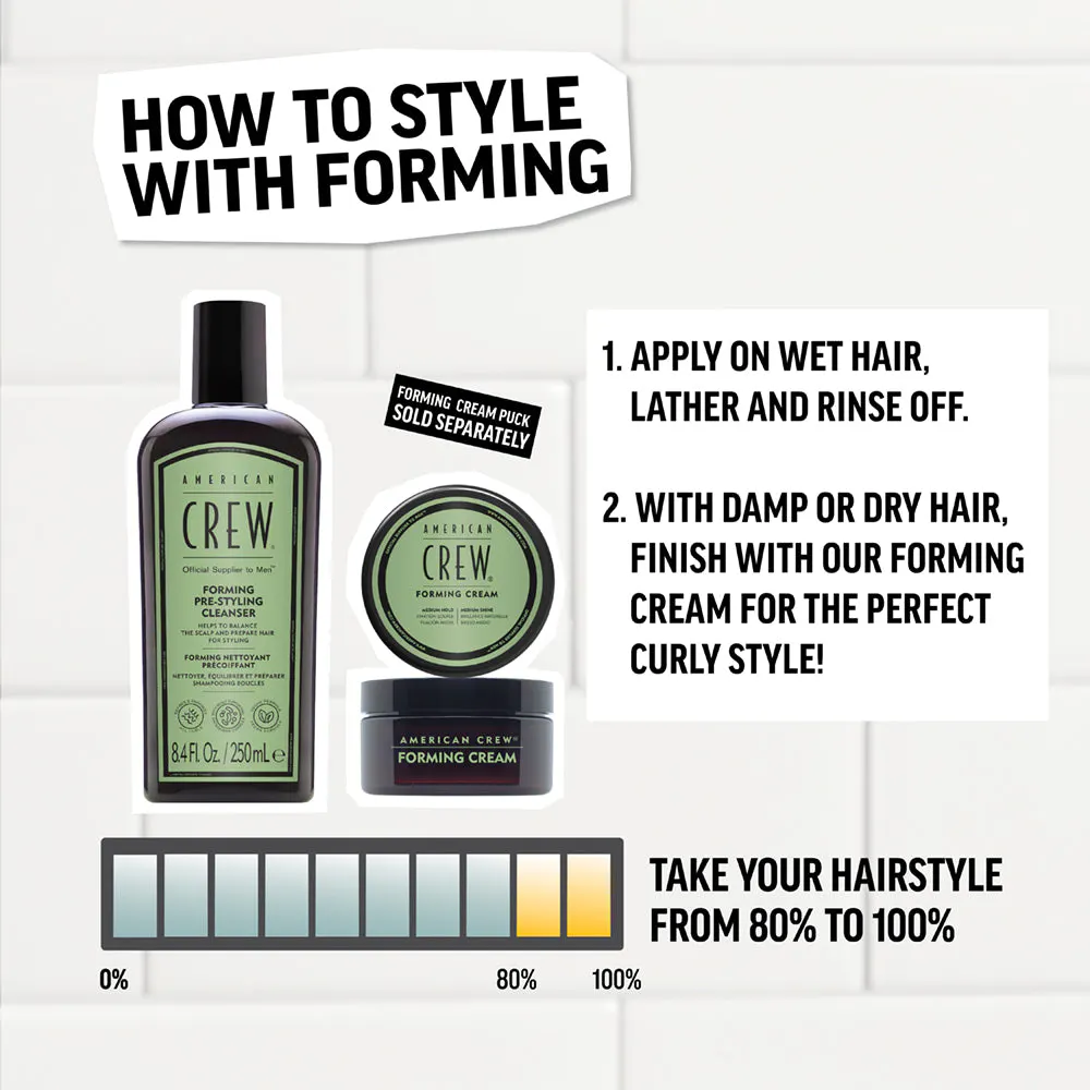 American Crew Forming & Pre-Styling Shampoo With Bonus Socks Pack, view 7