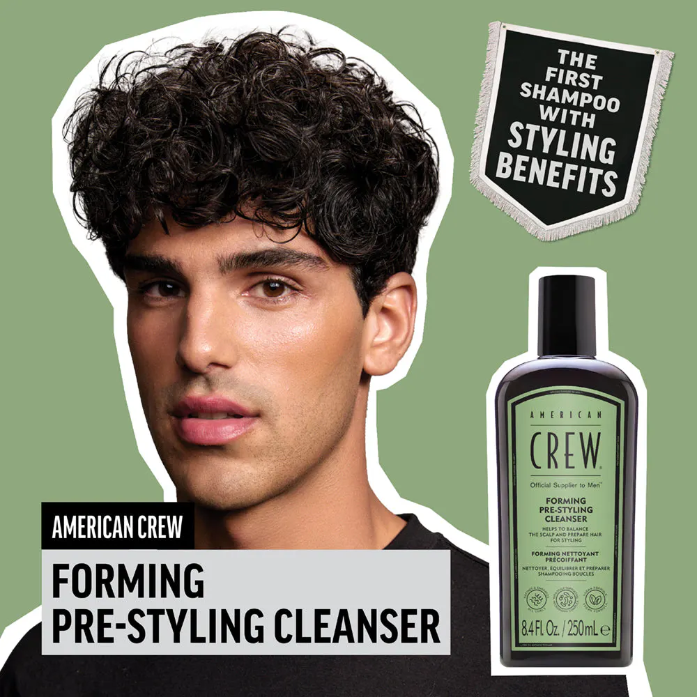 American Crew Forming & Pre-Styling Shampoo With Bonus Socks Pack, view 8