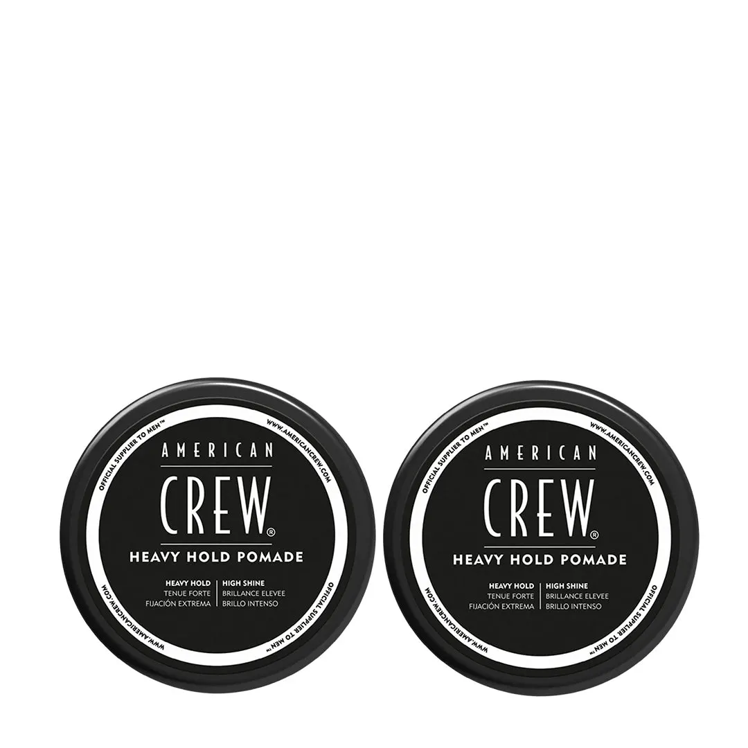 American Crew Heavy Hold Pomade Duo Bundle