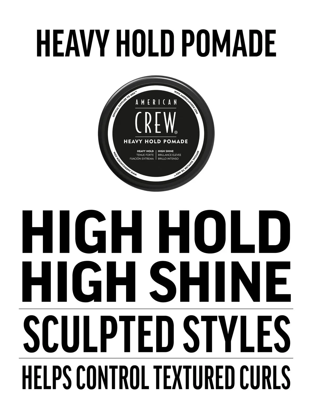 American Crew Heavy Hold Pomade Duo Bundle, view 5