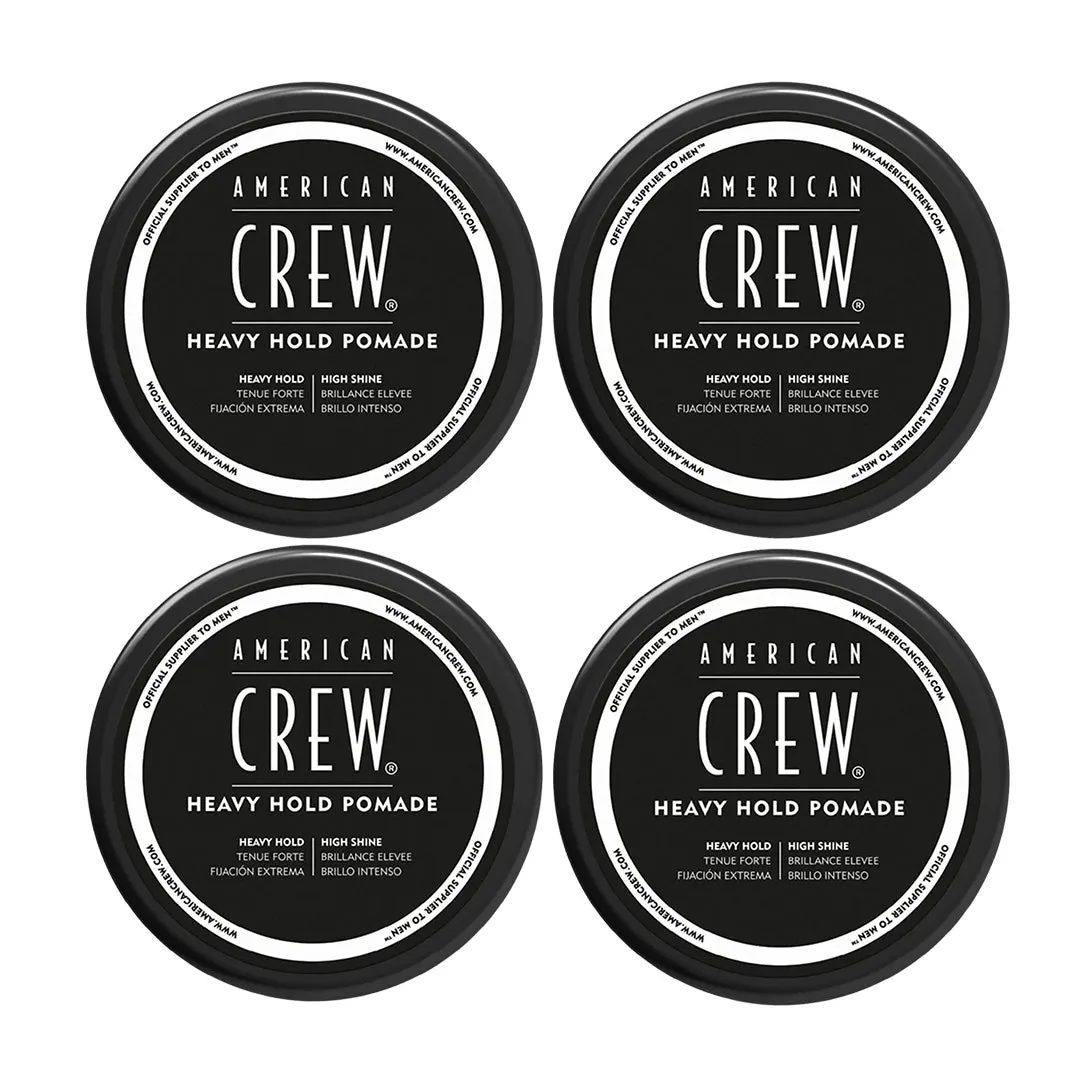 American Crew Heavy Hold Pomade Quad Bundle