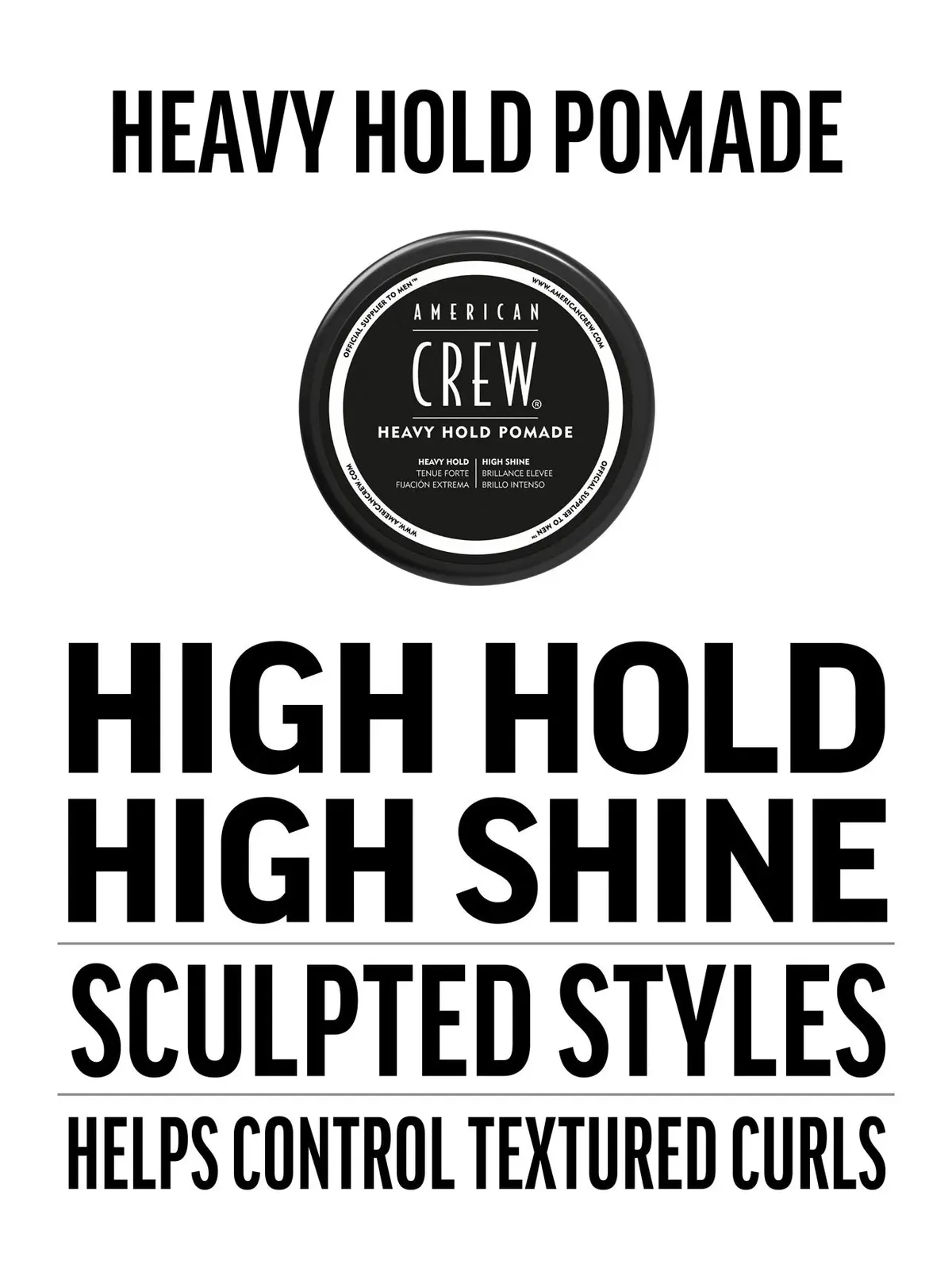 American Crew Heavy Hold Pomade Quad Bundle, view 6