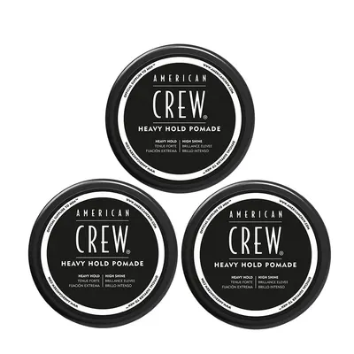 American Crew Heavy Hold Pomade Trio Bundle