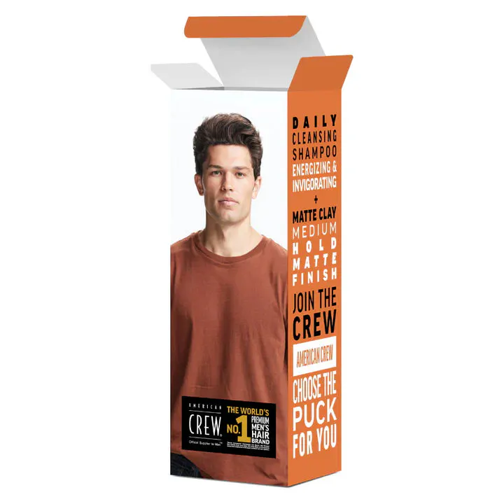 American Crew Matte Clay & Daily Cleansing Shampoo Duo Pack, view 2