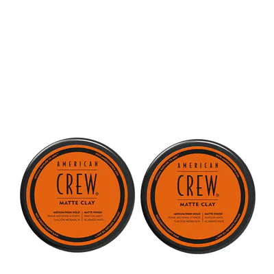 American Crew Matte Clay Duo Bundle