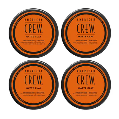 American Crew Matte Clay Quad Bundle