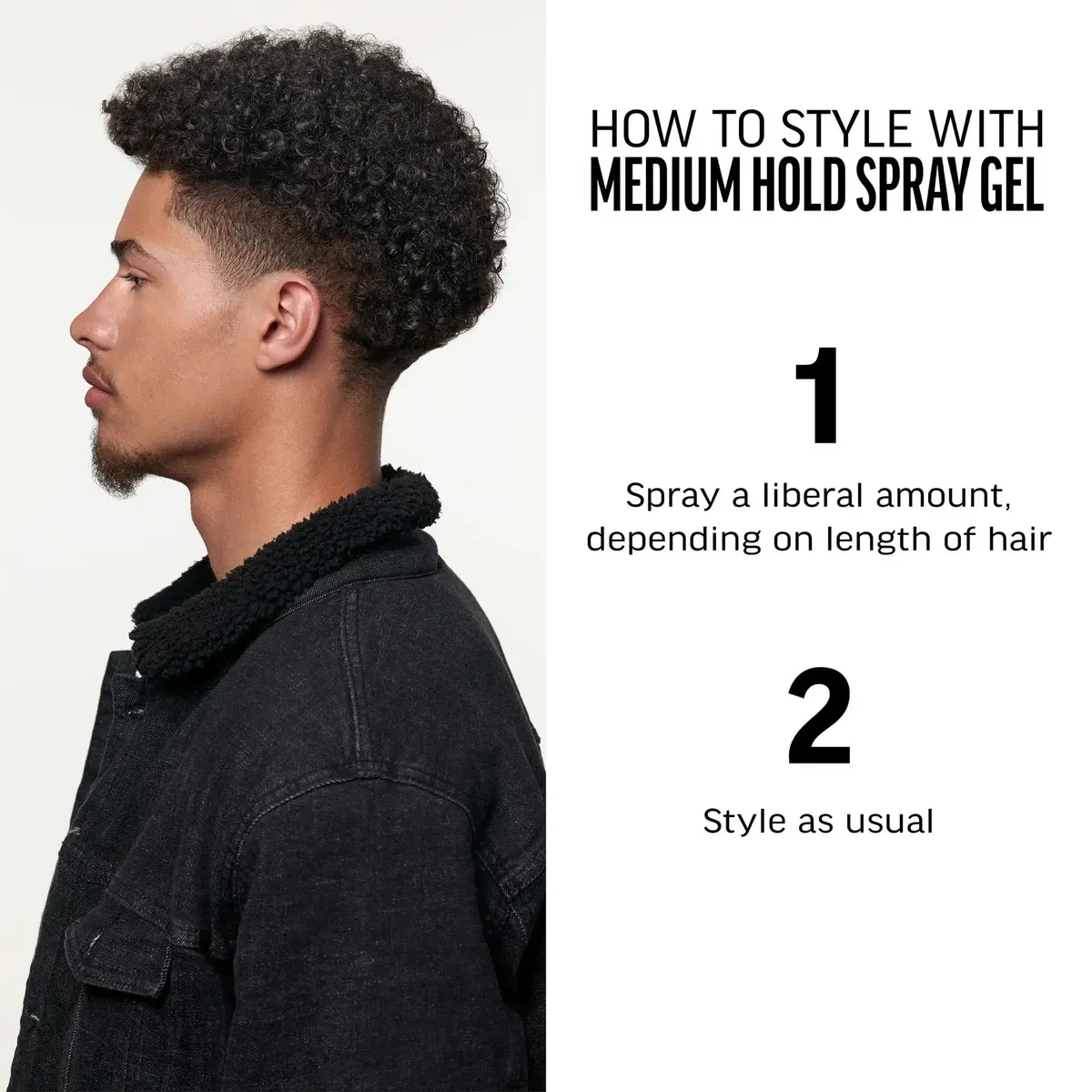 American Crew Medium Hold Spray Gel 250ml, view 3
