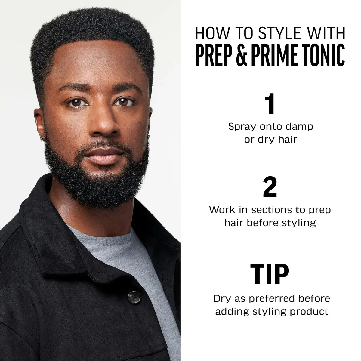 American Crew Prep & Prime Tonic 250ml, view 3