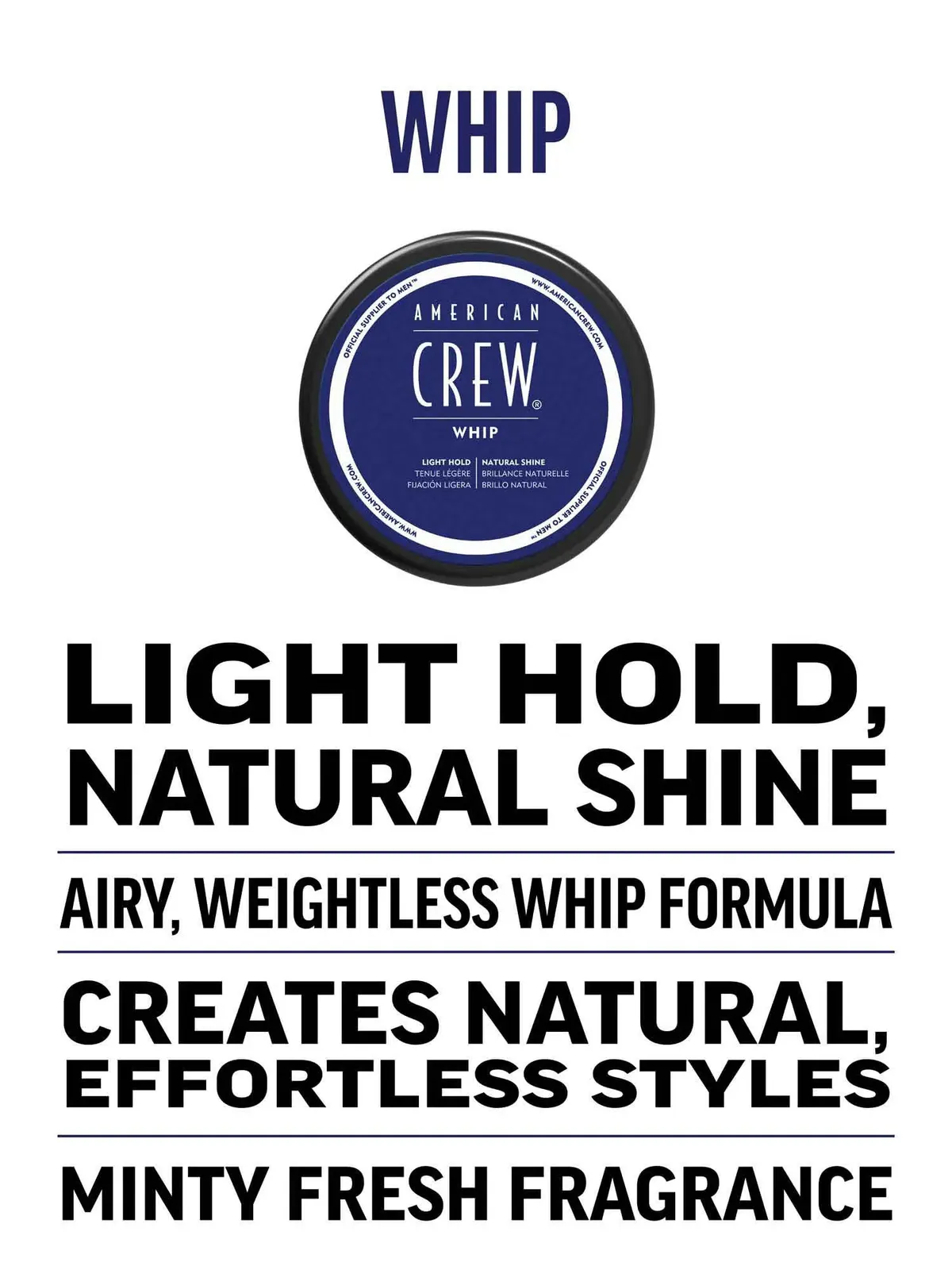 American Crew Whip 85g, view 5