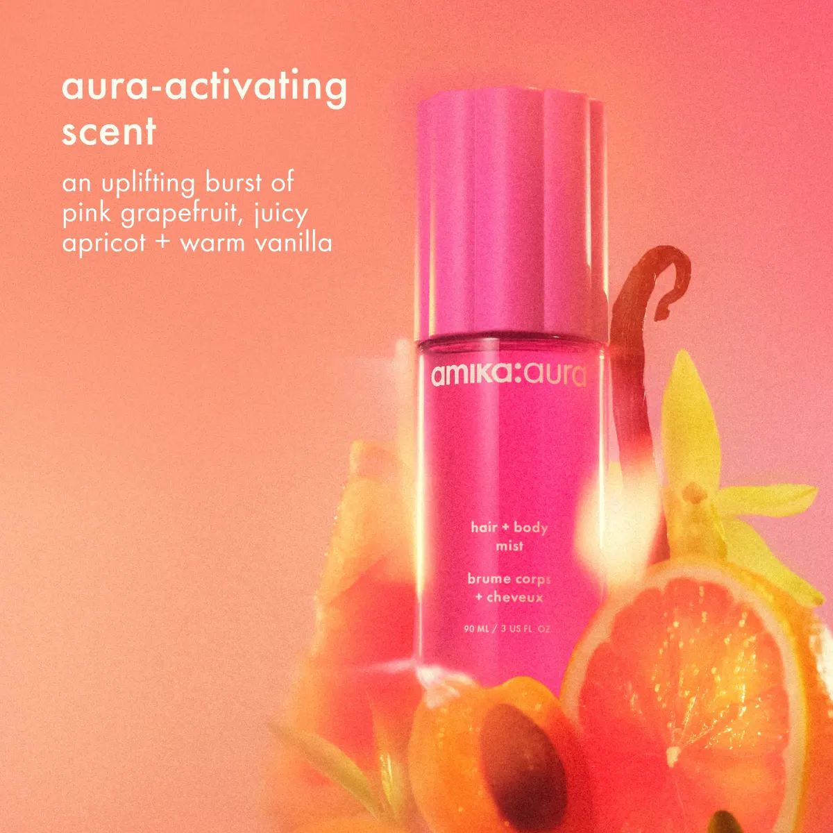 Amika Aura Hair + Body Mist 90ml, view 2
