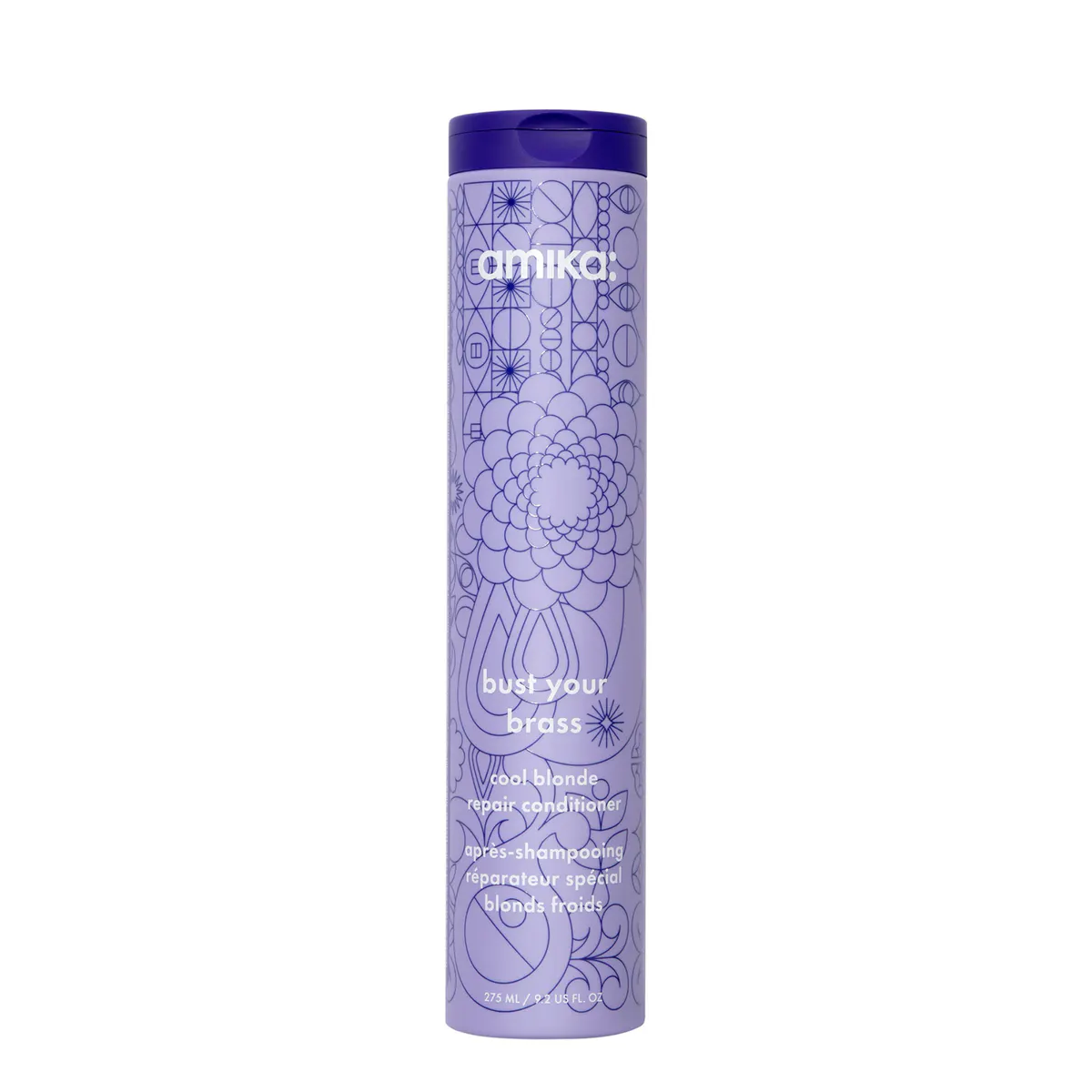 Amika Bust Your Brass Cool Blonde Repair Conditioner 275ml