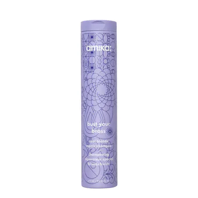 Amika Bust Your Brass Cool Blonde Repair Shampoo 275ml
