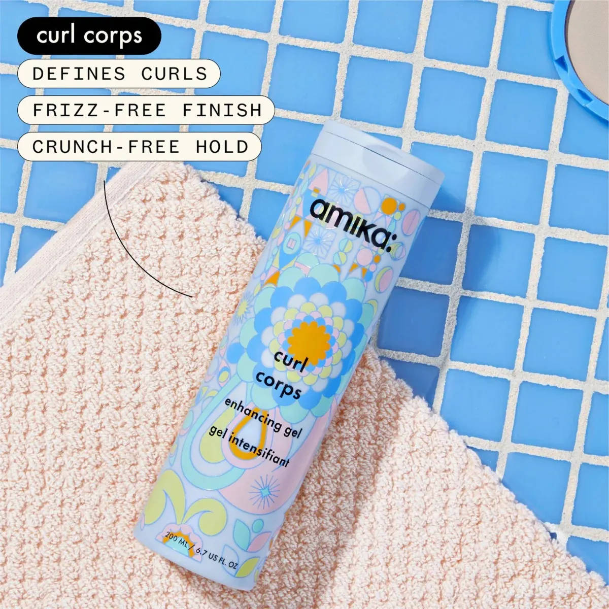 Amika Curl Corps Enhancing Gel 200ml, view 4