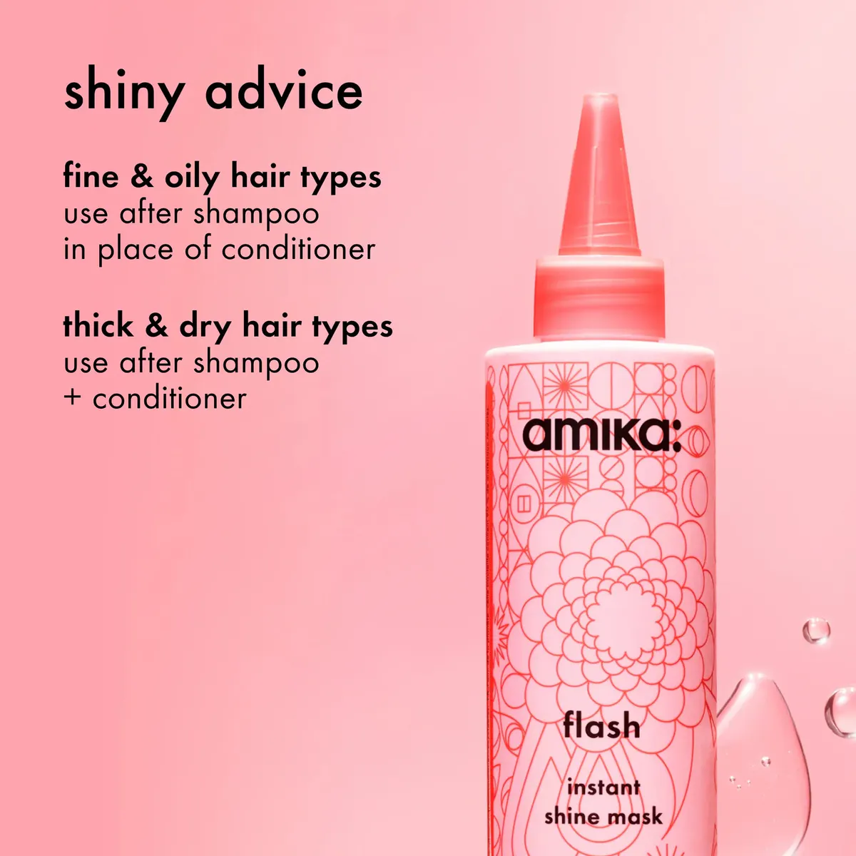 Amika Flash Instant Shine Mask 200ml, view 5