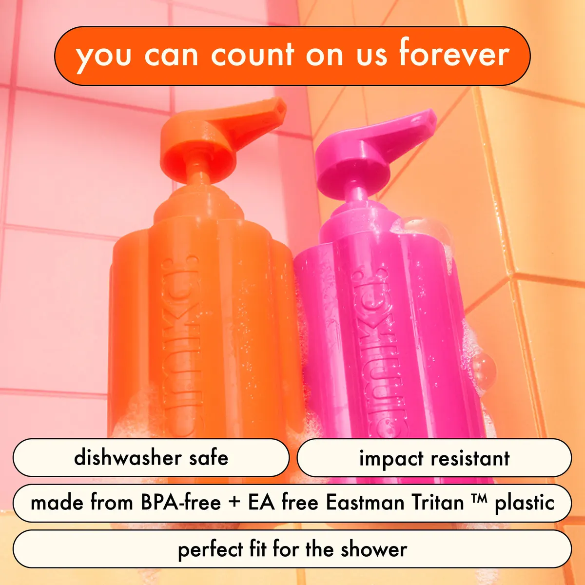 Amika Forever Friend Refillable Conditioner Bottle 300ml, view 2