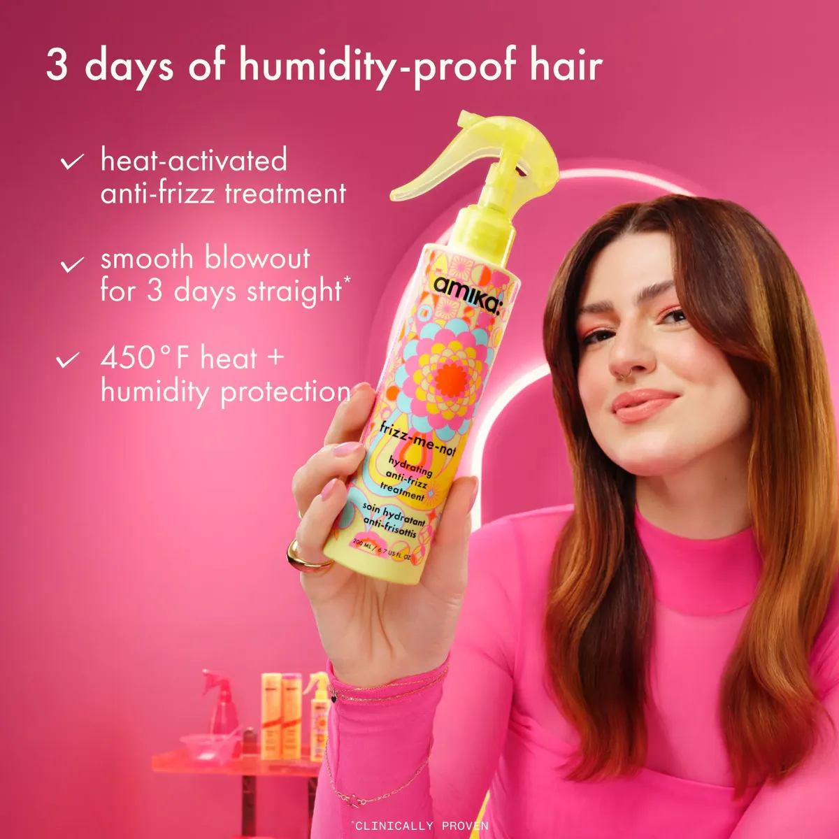 Amika Frizz-Me-Not Hydrating Anti-Frizz Treatment 200ml, view 4